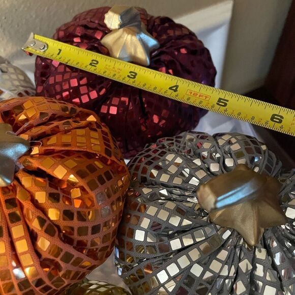 Disco Pumpkins set of 6! - Picture 9 of 14
